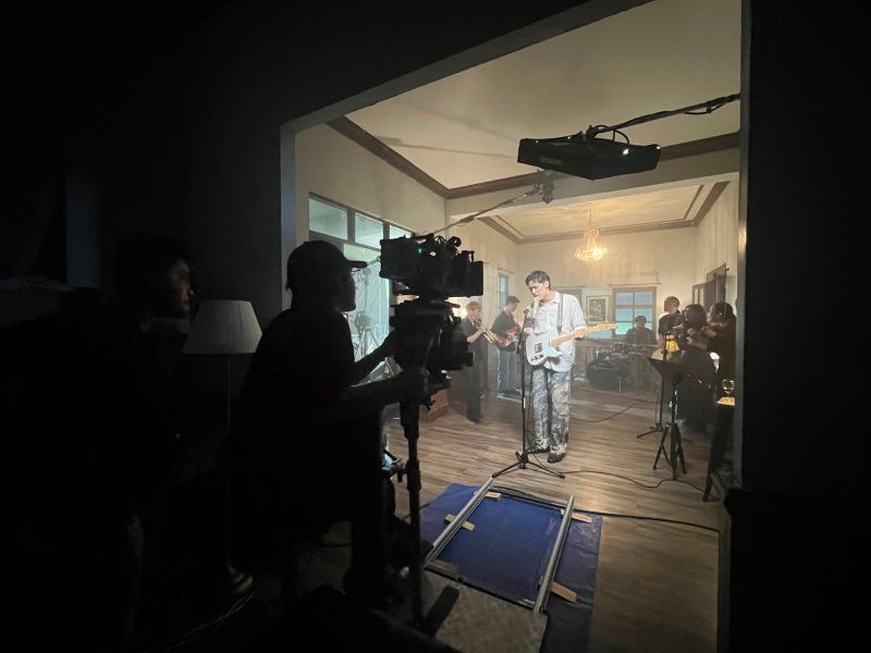 Behind the scenes